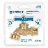 Lave de nariz para jardin, 1/2" bister foset